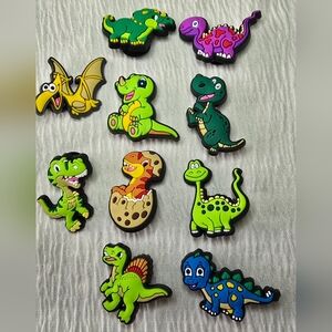 Dinosaur Croc Charms - NEW WITHOUT TAGS